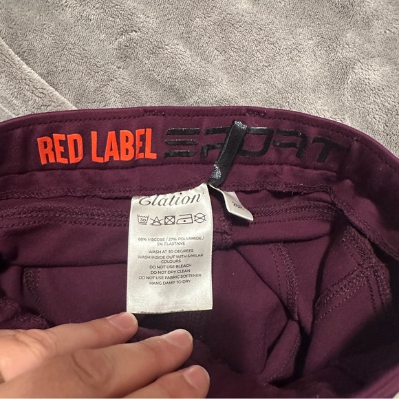 Elation Red Label Sport Euro Seat Breech In Aubergine Purple Size 26R Women’s - Picture 14 of 16
